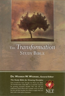 NLT Transformation Study Bible (Black)